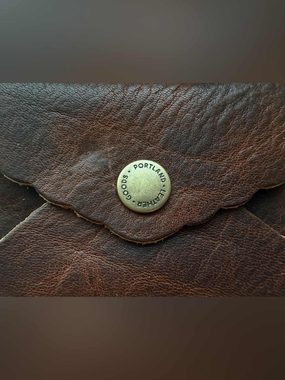 Portland Leather Goods Mini Daisy Wallet in Badlands 🌋🤎 NWOT - Picture 2 of 4